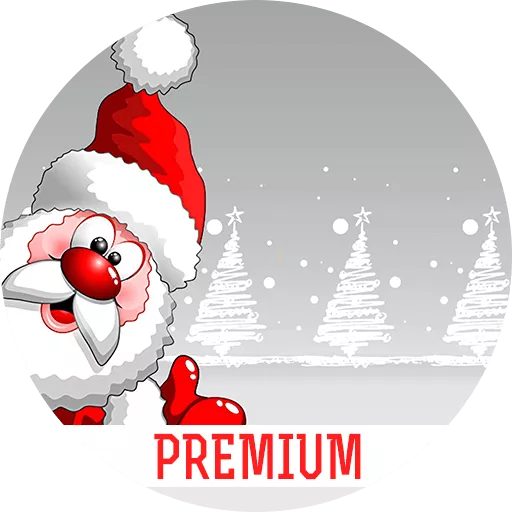 Santa Christmas Snowing Premium